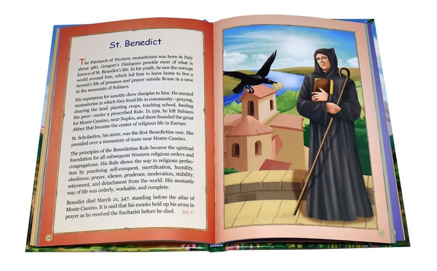 ST Joseph Illustrated Book Of Saints | Online Christian Supplies Shop