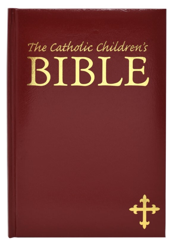 CATHOLIC CHILDRENS BIBLE RED - main product image
