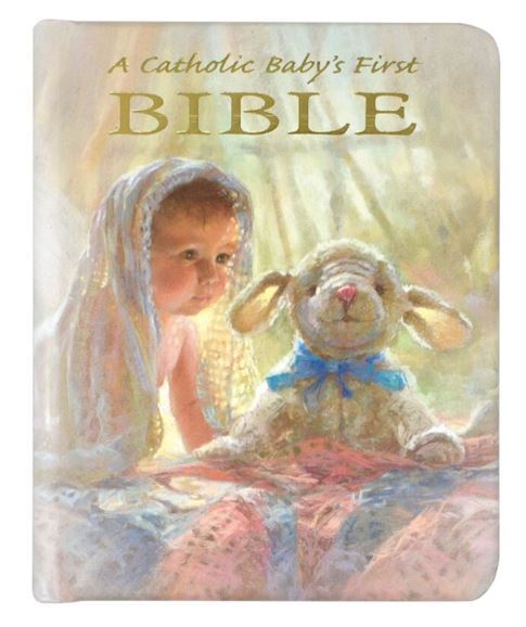 A CATHOLIC BABY'S FIRST BIBLE - PADDED COVER - main product image