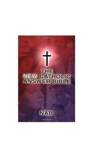 NAB NEW CATHOLIC ANSWER LARGE PRINT         - main product image