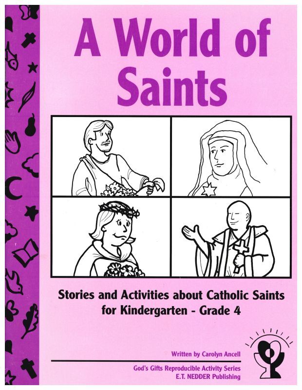 WORLD OF SAINTS - STORIES/ACTIVITIES KINDER - GR 4     **Limited Stock** - main product image