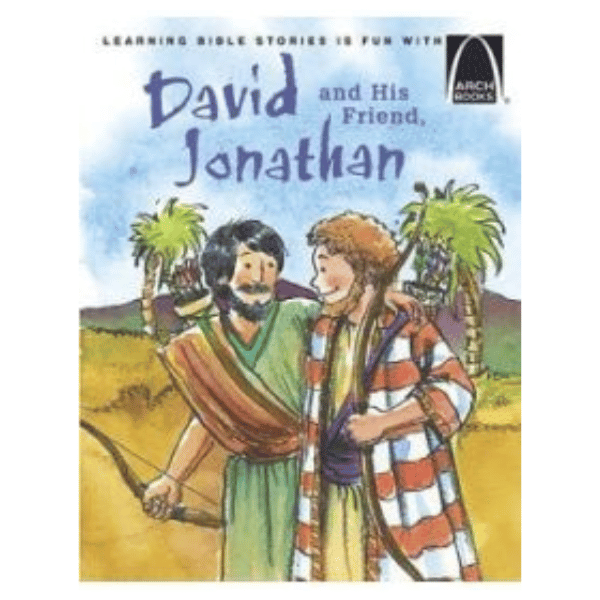 DAVID AND HIS FRIEND JONATHAN  (Arch book)           - main product image