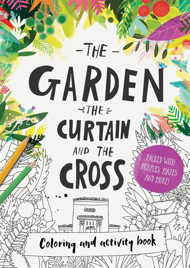 THE GARDEN, THE CURTAIN AND THE CROSS COLOURING & ACTIVITY BOOK - main product image