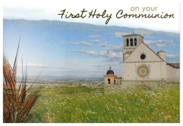 ASSISI CARD COMMUNION                     - main product image