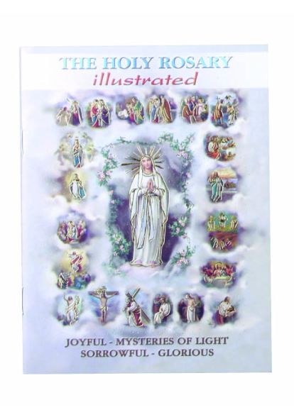HOLY ROSARY ILLUSTRATED BOOKLET - main product image