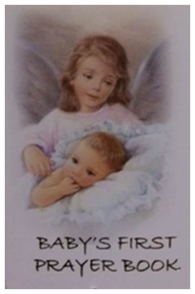 BABYS FIRST PRAYER BOOK - main product image