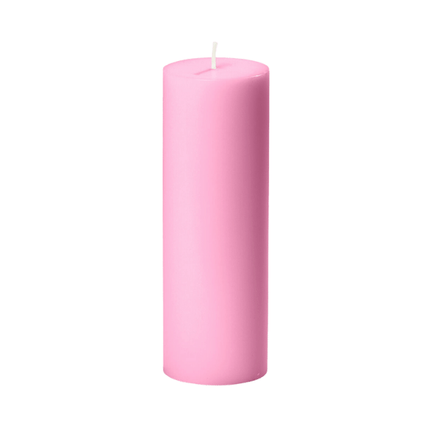 CANDLE 6 X 2" PINK              - main product image