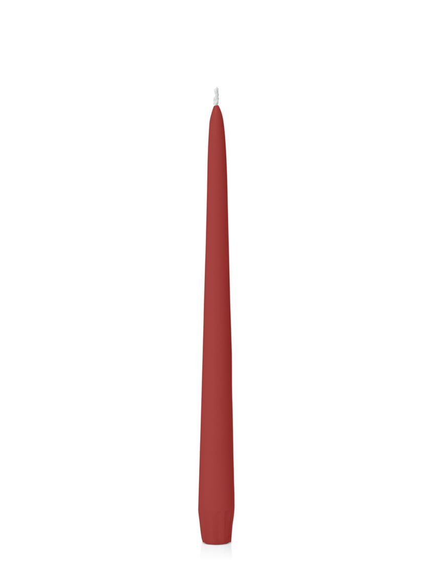 CANDLE TAPERED RED 10"                 - main product image