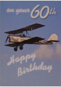 ON YOUR 60TH BIRTHDAY CARD - main product image