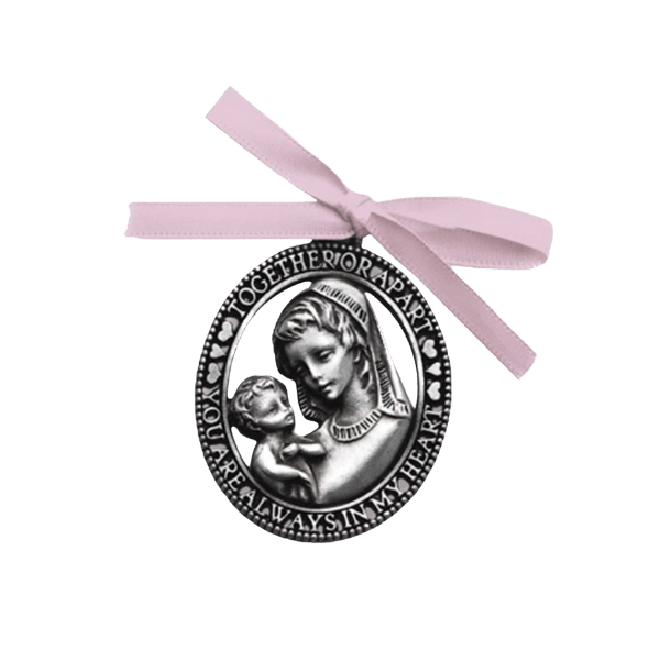 COT MEDALLION GIRL MOTHER AND CHILD      - main product image