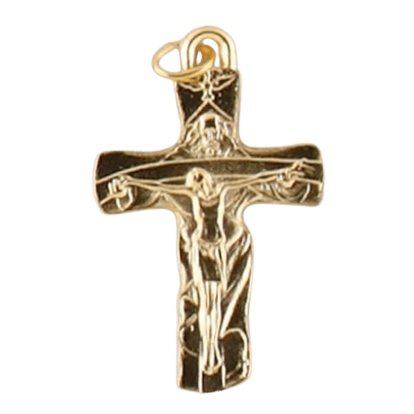 CRUCIFIX 40MM GOLD