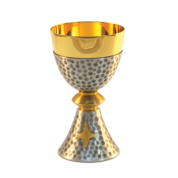 CHALICE SILVER & GOLD 17CM  - main product image