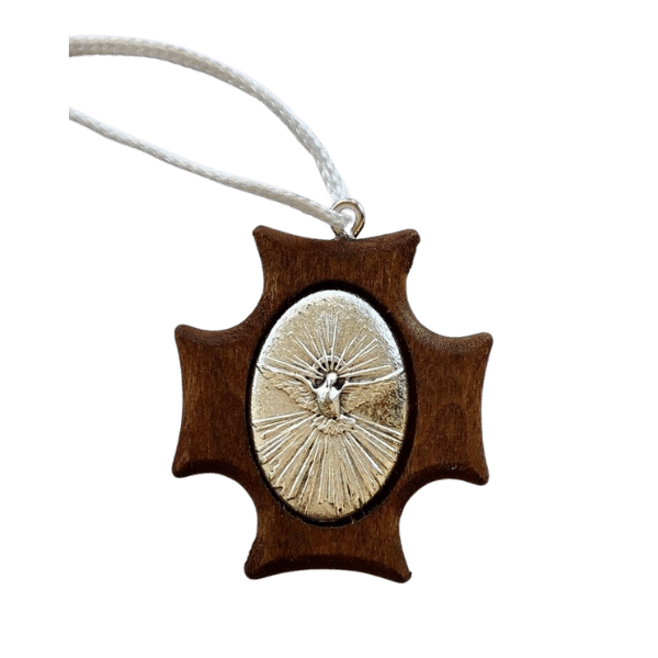 OLIVE WOOD CONFIRMATION NECKLACE  **Limited Stock* - main product image