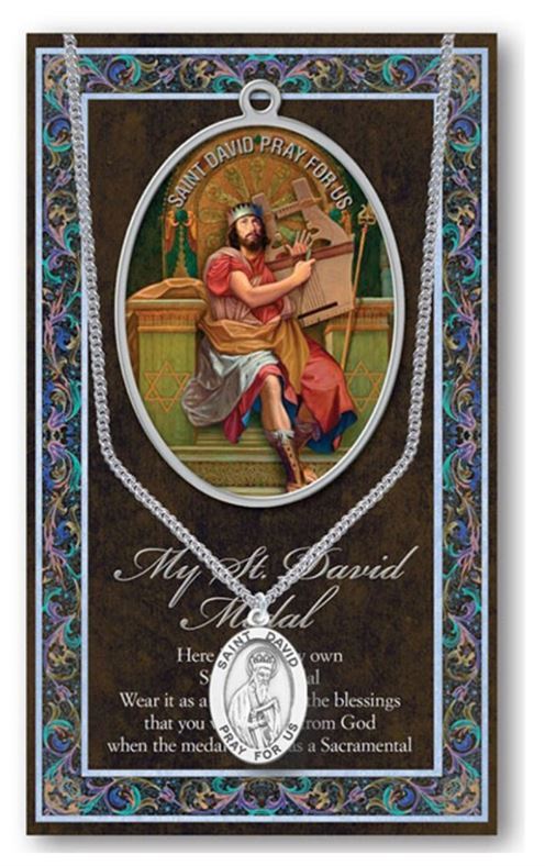 BIOGRAPHY WITH PENDANT SET ST DAVID