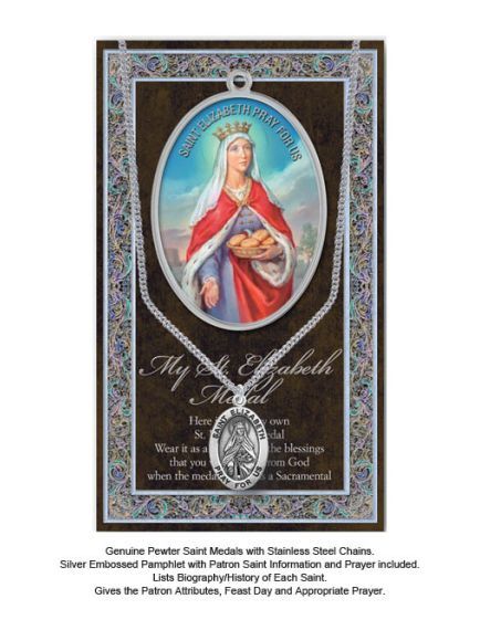 BIOGRAPHY WITH PENDANT SET ST ELIZABETH