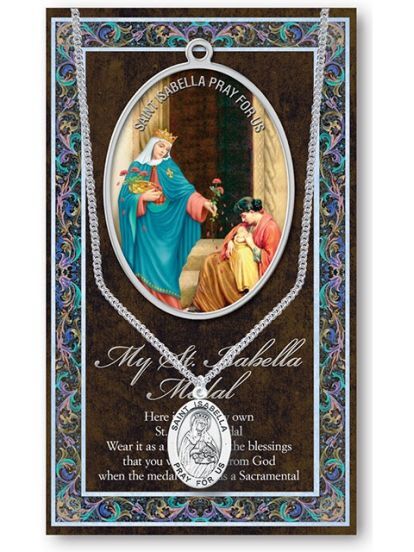 BIOGRAPHY WITH PENDANT SET ST ISABELLA