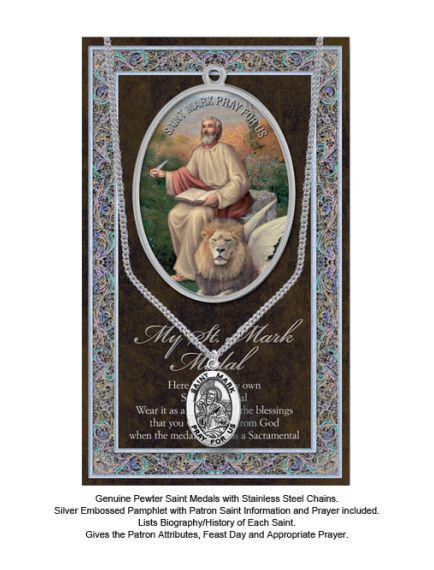 BIOGRAPHY WITH PENDANT SET ST MARK