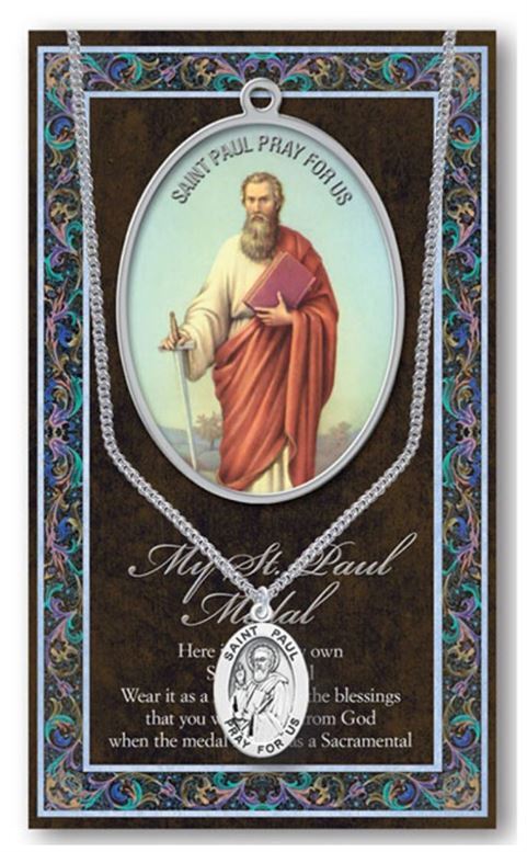BIOGRAPHY WITH PENDANT SET ST PAUL