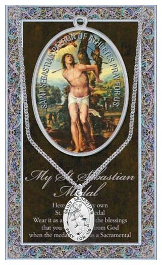 BIOGRAPHY WITH PENDANT SET ST SEBASTIAN