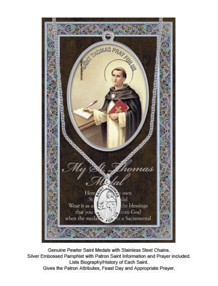 BIOGRAPHY WITH PENDANT SET ST THOMAS