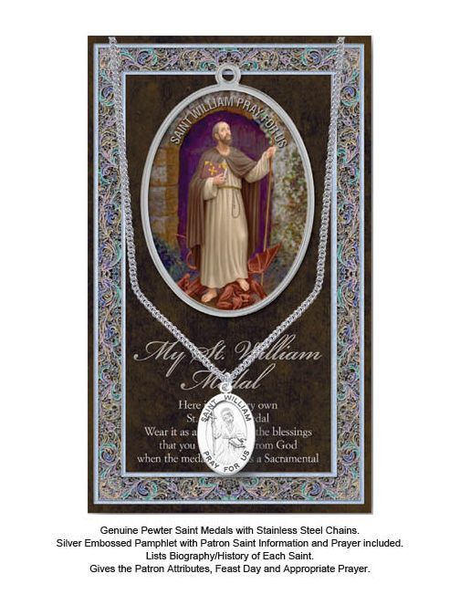 BIOGRAPHY WITH PENDANT SET ST WILLIAM