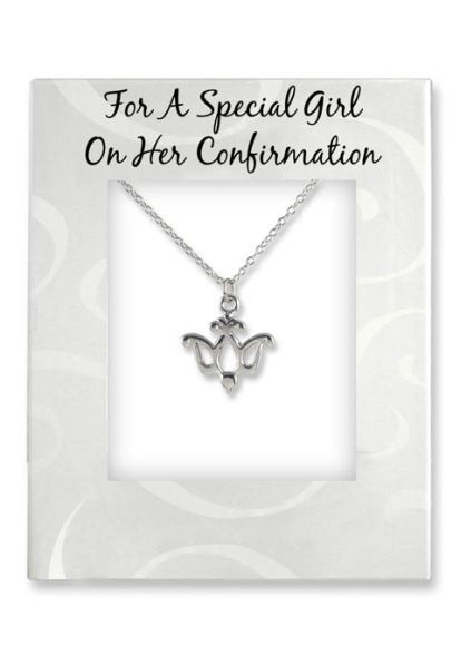 SILVER DOVE ON CHAIN CONFIRMATION - main product image