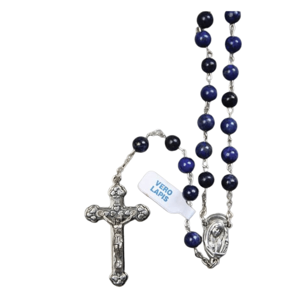 Rosary Genuine Lapis | Online Christian Supplies Shop