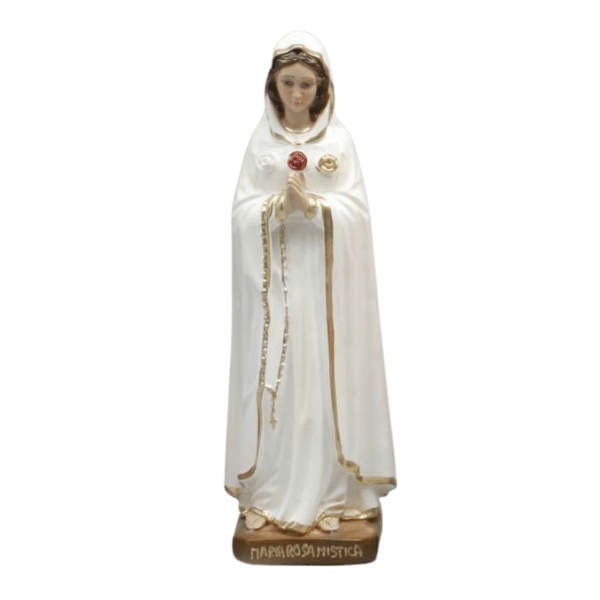 Statue Plaster Rosa Mystica 30CM | Online Christian Supplies Shop