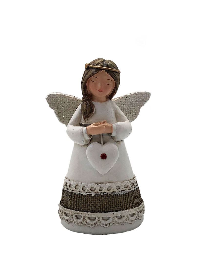 LITTLE BLESSING ANGEL BIRTH STONE - GARNET