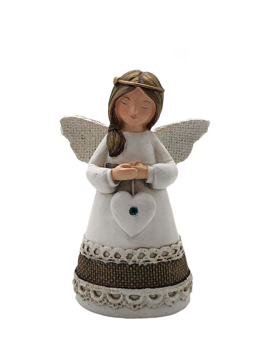 LITTLE BLESSING ANGEL BIRTH STONE - EMERALD