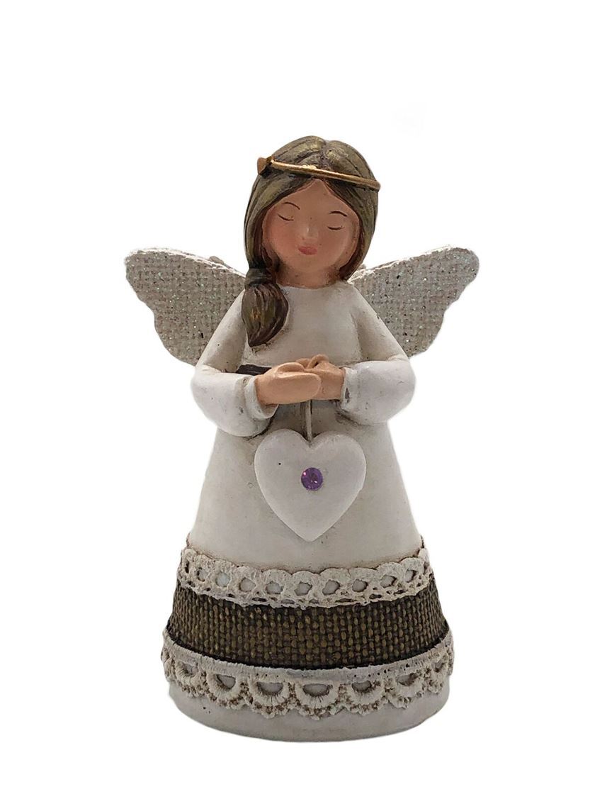 LITTLE BLESSING ANGEL BIRTH STONE - ALEXANDRITE