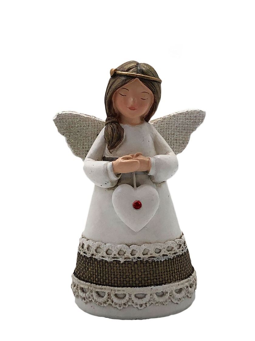 LITTLE BLESSING ANGEL BIRTH STONE - RUBY