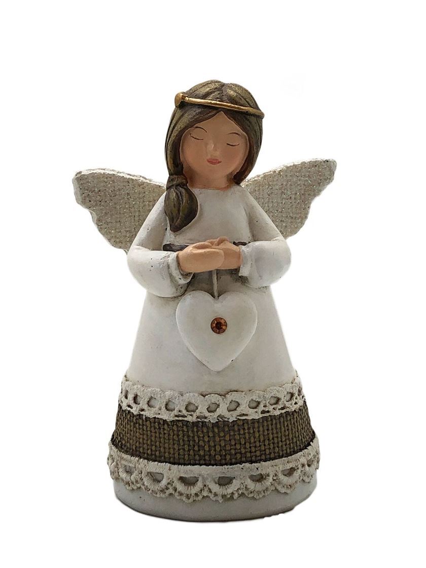 LITTLE BLESSING ANGEL BIRTH STONE - TOPAZ