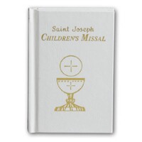 ST JOSEPH PICTURE MISSAL WHITE 