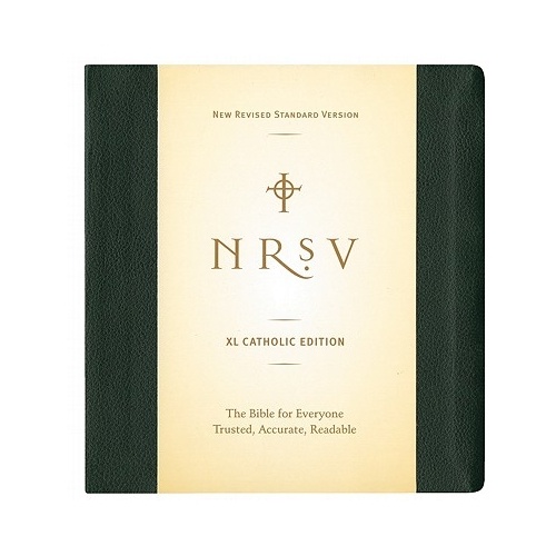 NRSV EXTRA LARGE PRINT CATHOLIC GREEN