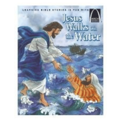 JESUS WALKS ON WATER  (Arch Book)