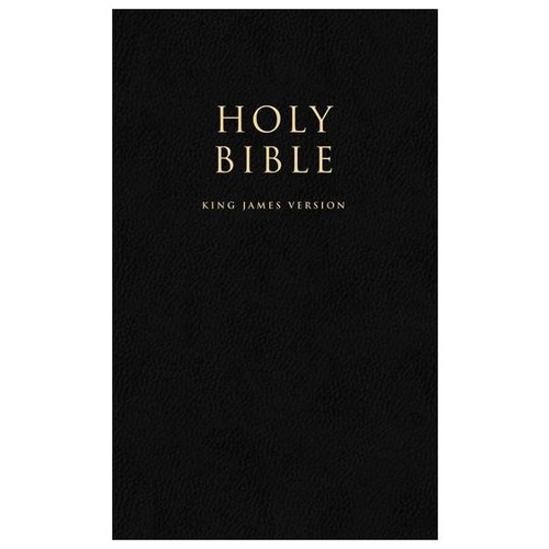 KJV BIBLE: KING JAMES VERSION BLACK PAPERBACK