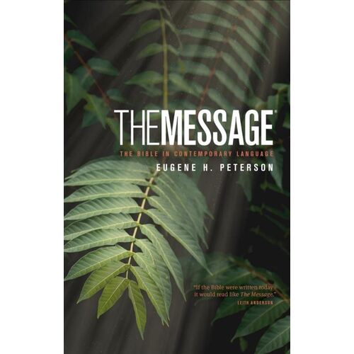 THE MESSAGE BIBLE PERSONAL SIZE HARDCOVER