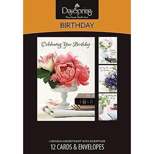 BOXED CARDS BIRTHDAY LUSTROUS