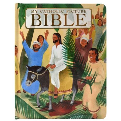 CATHOLIC PICTURE  BIBLE - PADDED COVER