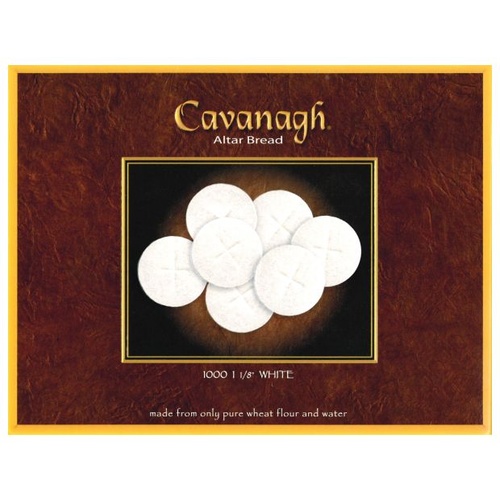 ALTAR BREAD/WAFER WHITE 1 1/8 INCH PKT 1000 (29MM)