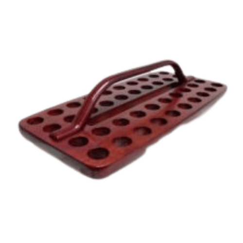 COMMUNION TRAY WOOD 40 HOLE