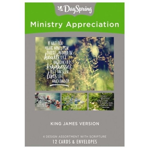 BOXED CARDS MINISTRY APPRECIATION NATURE