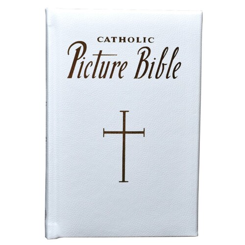 CATHOLIC PICTURE BIBLE WHITE