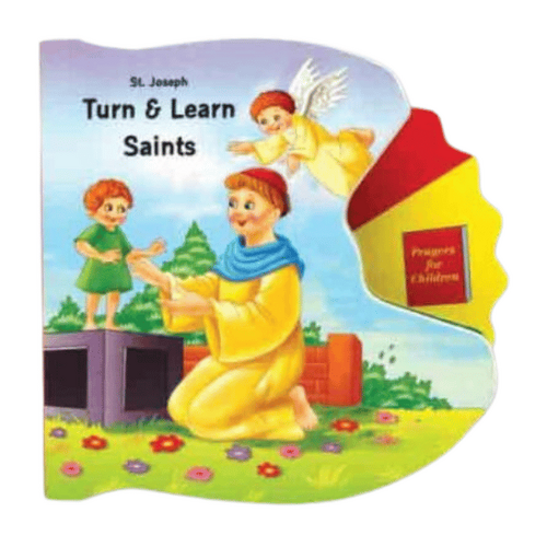 TURN & LEARN BOARD BOOK - SAINTS 