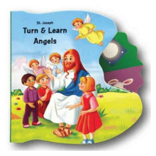 TURN & LEARN BOARD BOOKS - ANGELS 
