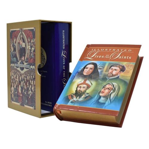 ILLUSTRATED BOOK OF THE SAINTS VOL1 & 2 SET