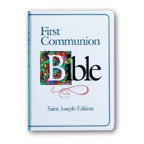 FIRST COMMUNION BIBLE BLUE