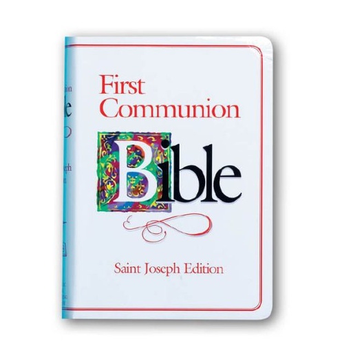 FIRST COMMUNION BIBLE PINK
