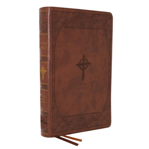 NABRE CATHOLIC BIBLE - LARGE PRINT BROWN